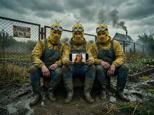 Реакция отряда у грядки №3: восемь секунд без моргания.