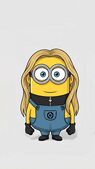Дооперационный канон: миньон с длинными волосами, серьгами и кулоном.